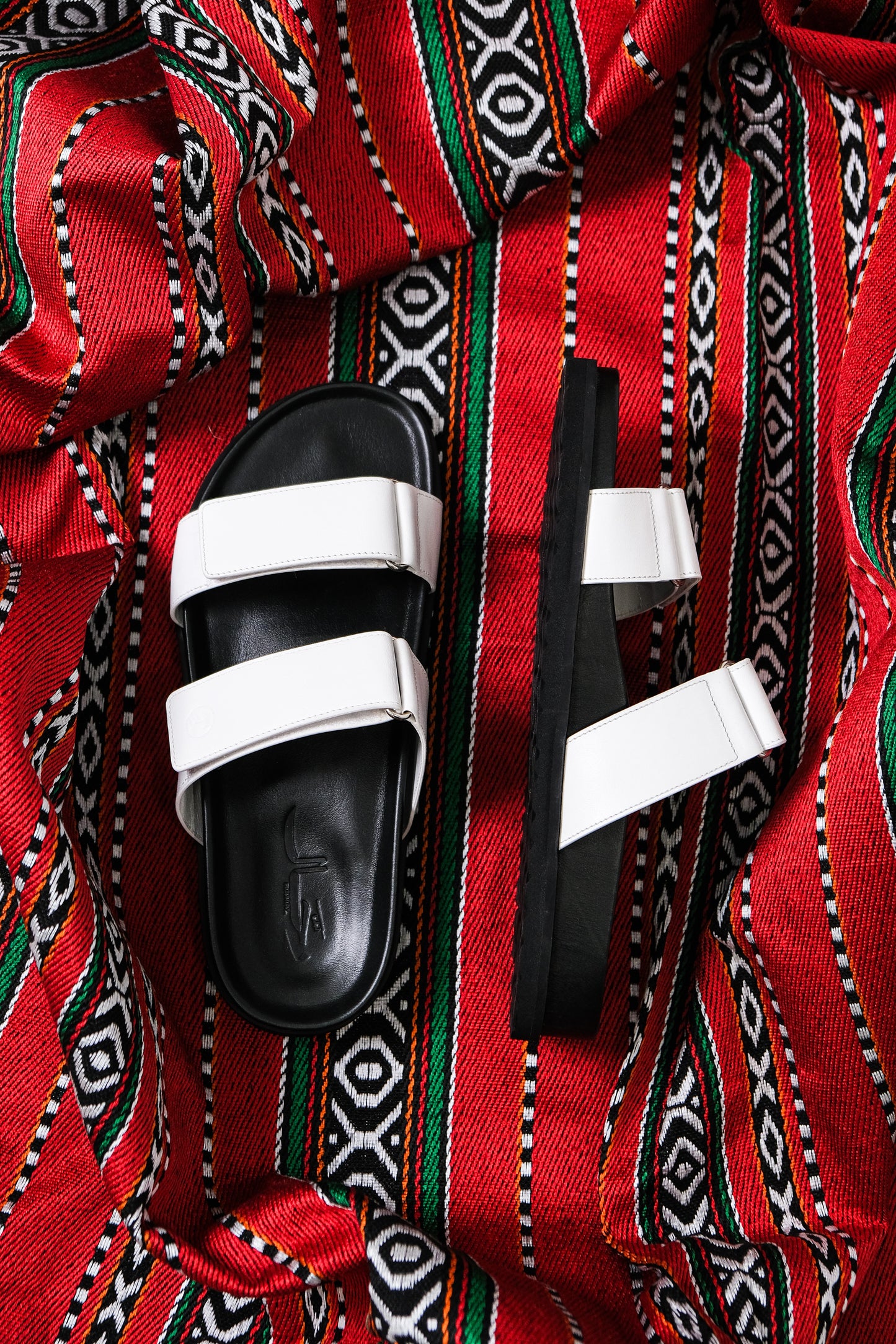 Two-strapped Sandals White