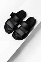 Ladies Two-strapped Sandals Black
