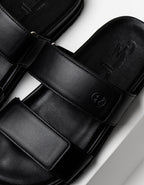 Ladies Two-strapped Sandals Black