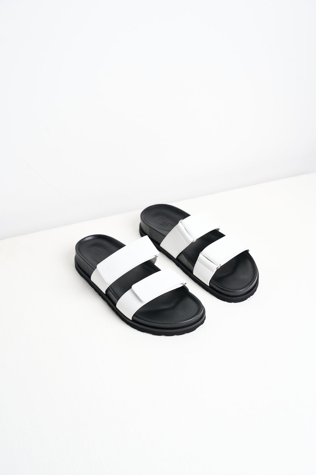 Male Two-strapped Sandals White