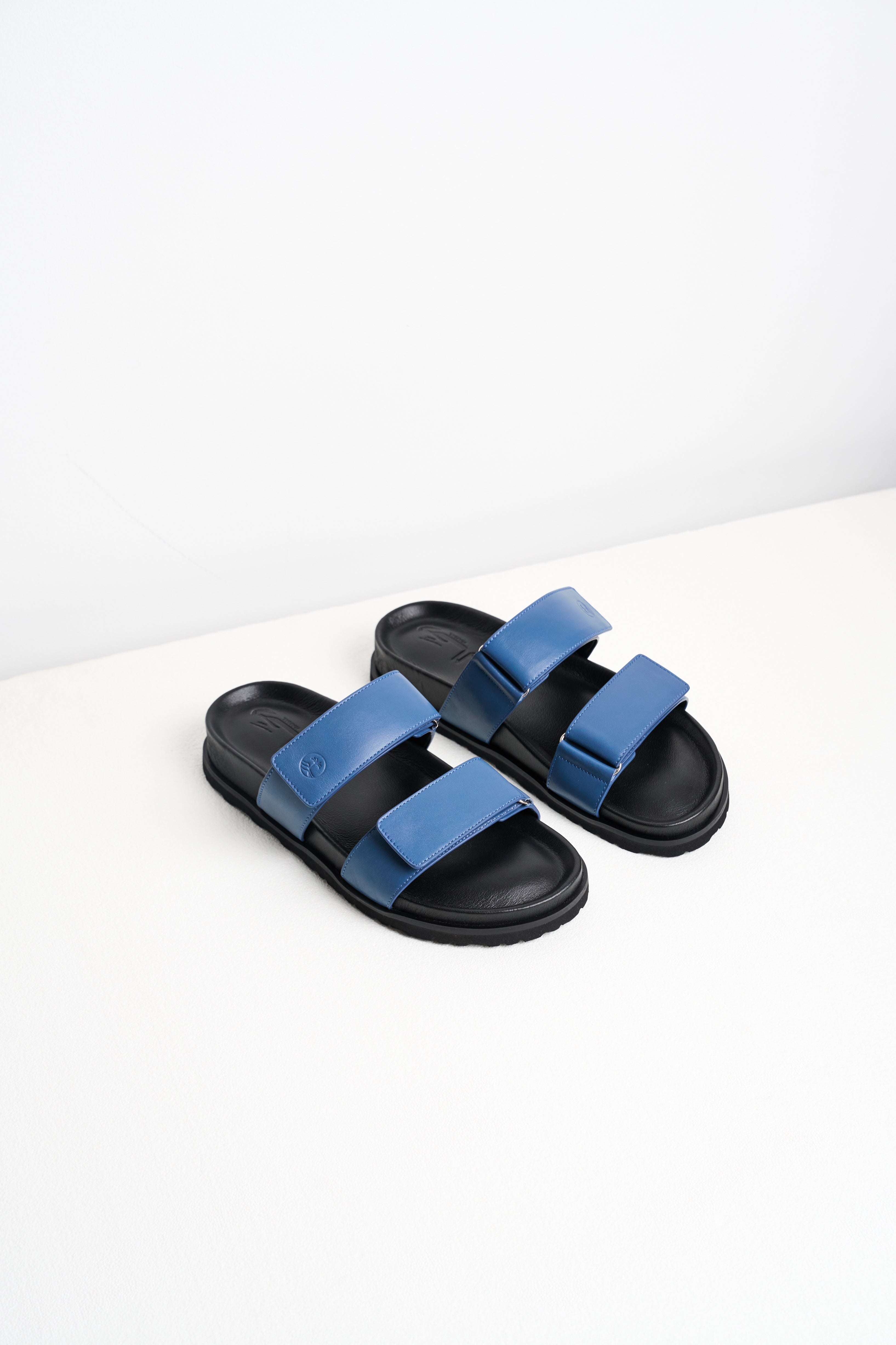 Male Two-Strapped Sandals Ming Blue