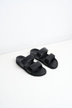 Male Two-strapped Sandals Black