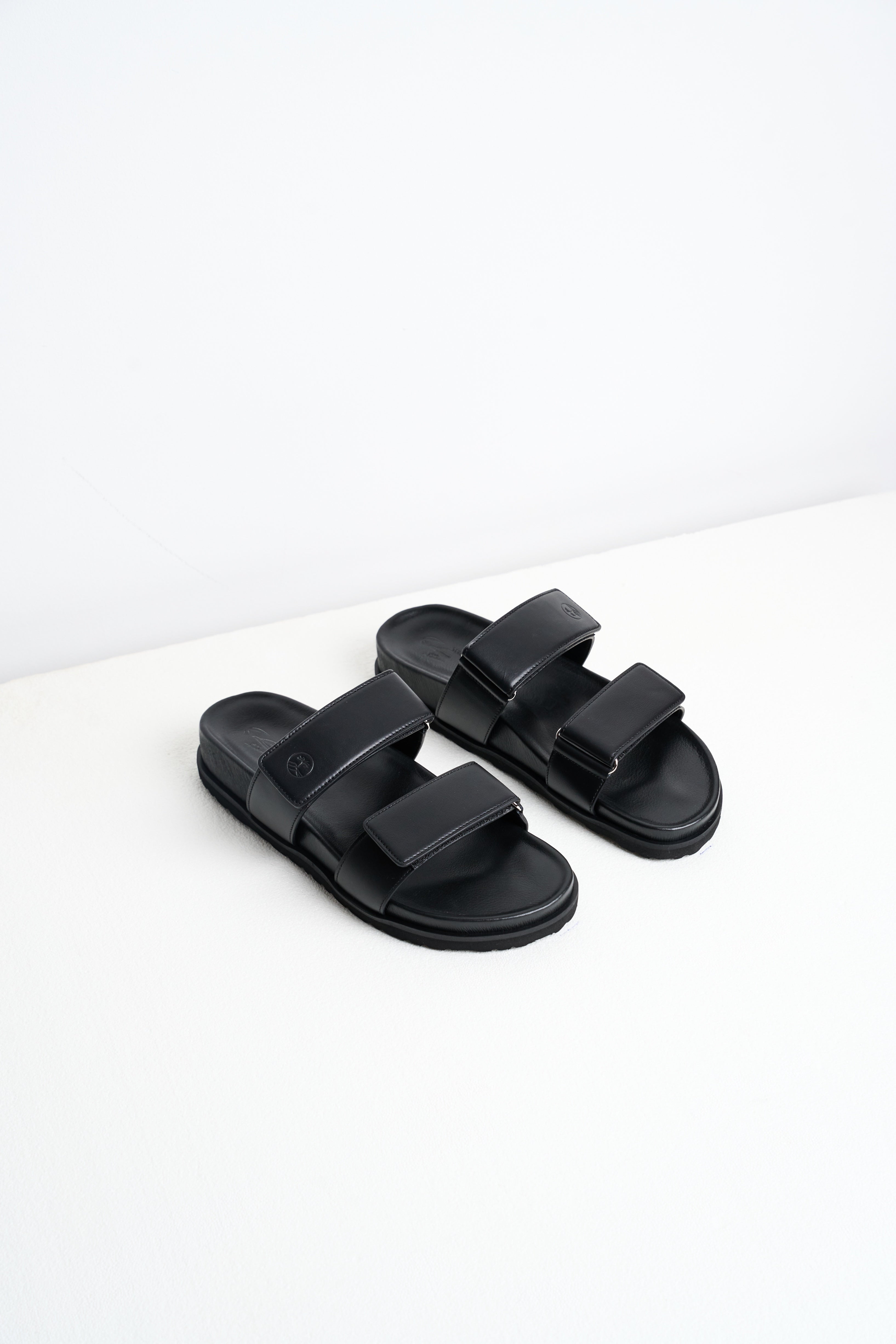 Male Two-strapped Sandals Black